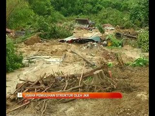 Usaha pemulihan struktur oleh JKR