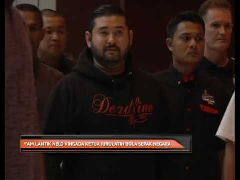 FAM lantik Nelo Vingada ketua jurulatih bola sepak negara