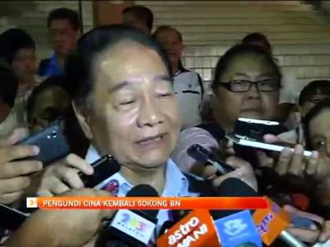 Pengundi Cina kembali sokong BN