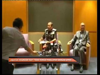 Jabatan Imigresen nafi tidak kongsi maklumat dengan SPRM