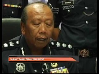 Sindiket dadah dalam jus dicekup