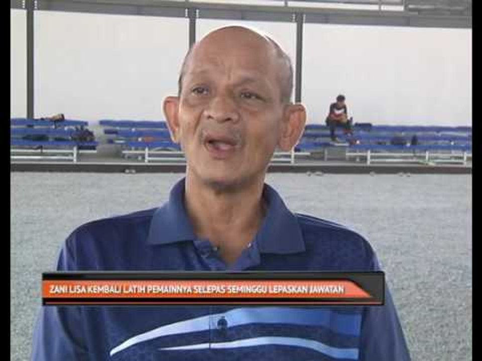 Zani Lisa kembali latih pemainnya selepas seminggu lepaskan jawatan