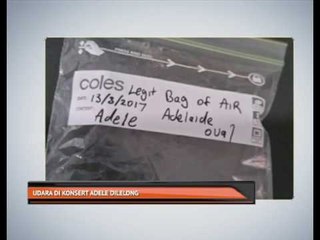 Udara di konsert Adele dilelong