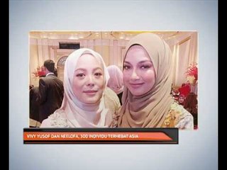Vivy Yusof dan Neelofa, 300 individu terhebat Asia