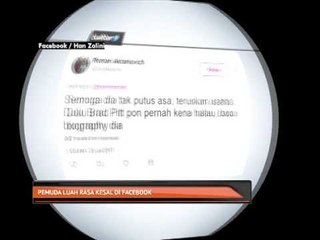 Pemuda luah rasa kesal di Facebook