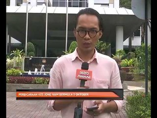 Perbicaraan kes pembunuhan Kim Jong Nam bermula 2 Oktober