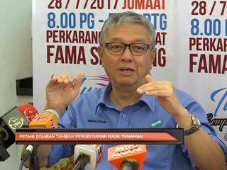 Petani disaran tambah pengeluaran hasil tanaman