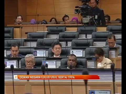 Dewan Negara lulus usul sertai TPPA