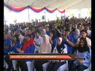 KDN garis lima langkah hindar kecurian senjata