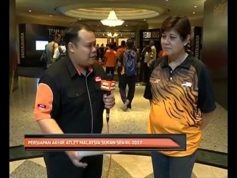 Persiapan akhir atlet Malaysia Sukan Sea KL 2017