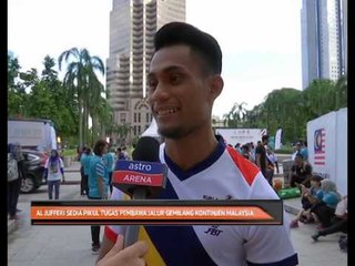 Al Jufferi sedia pikul tugas pembawa jalur gemilang kontinjen Malaysia