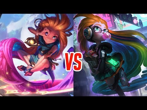 So sánh hiệu ứng kĩ năng của Zoe và Zoe Thần Đồng Công Nghệ