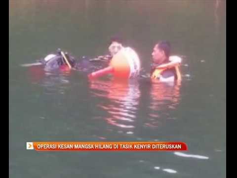 Operasi kesan mangsa hilang di Tasik Kenyir diteruskan