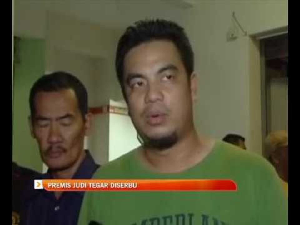 Premis judi tegar diserbu