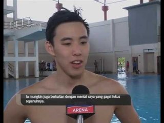 Wilson Sim raih pingat emas bagi acara 1,500m gaya bebas lelaki