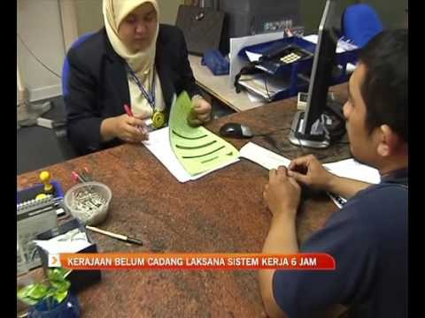 Kerajaan belum cadang laksana sistem kerja 6 jam
