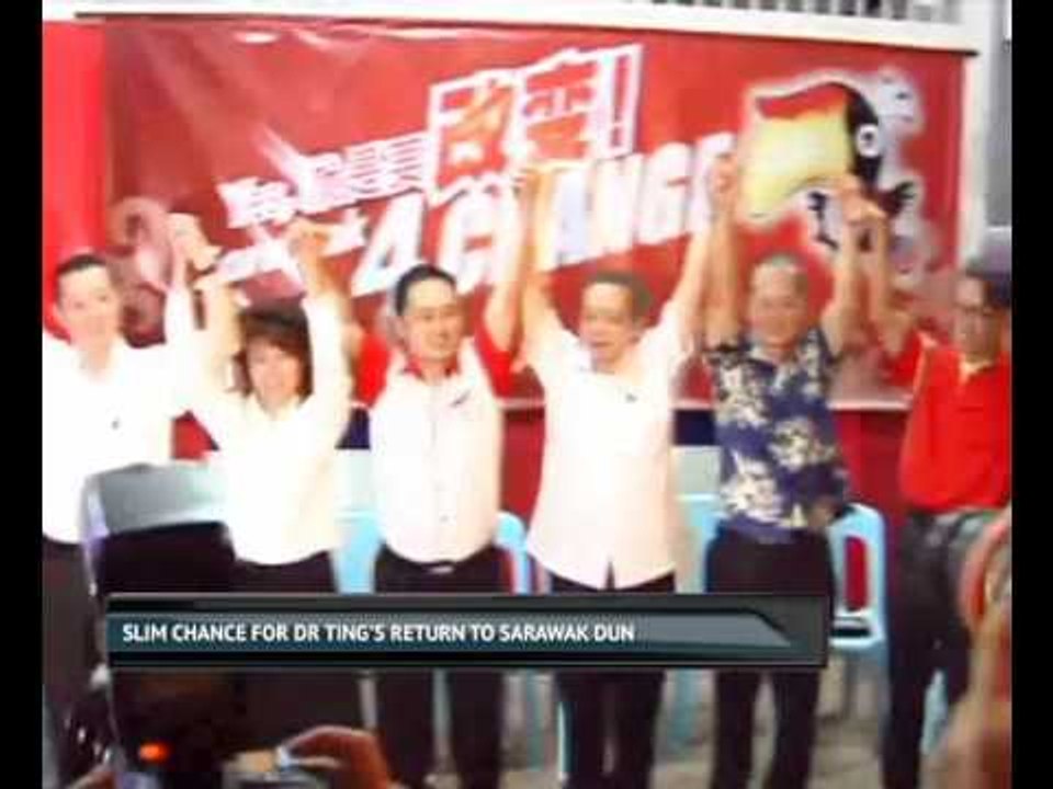 Slim chance for Dr Ting's return to Sarawak DUN