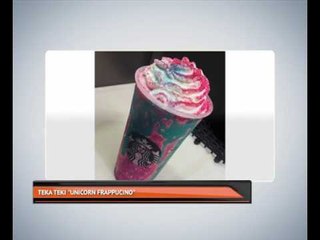 Teka teki "Unicorn Frappucino"