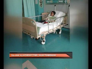 Tiga anak Allahyarham Mohd Nor Mat Ayub stabil jalani pembedahan