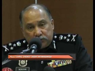 Polis tumpas sindiket dadah antarabangsa