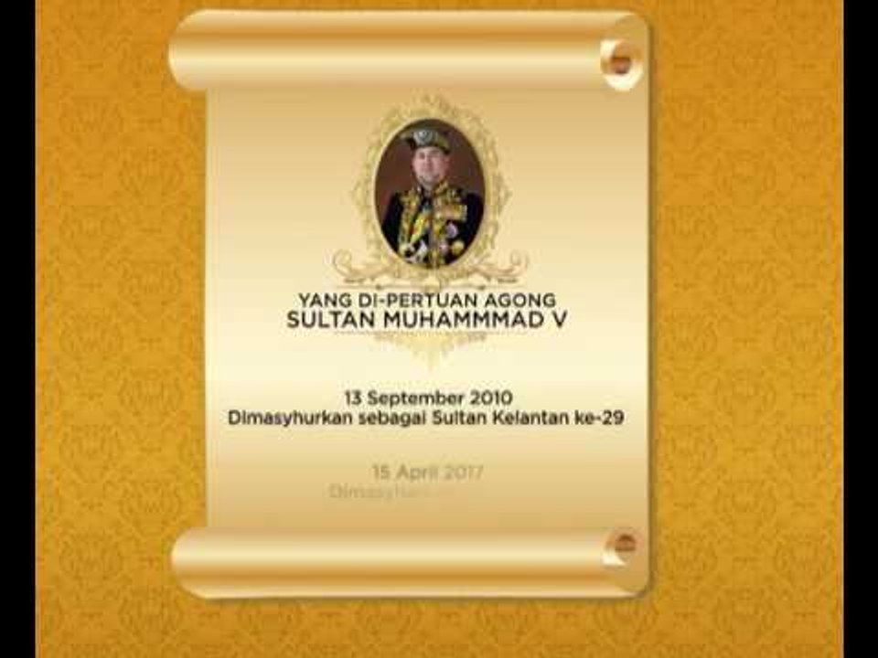 Profil Sultan Muhammad V