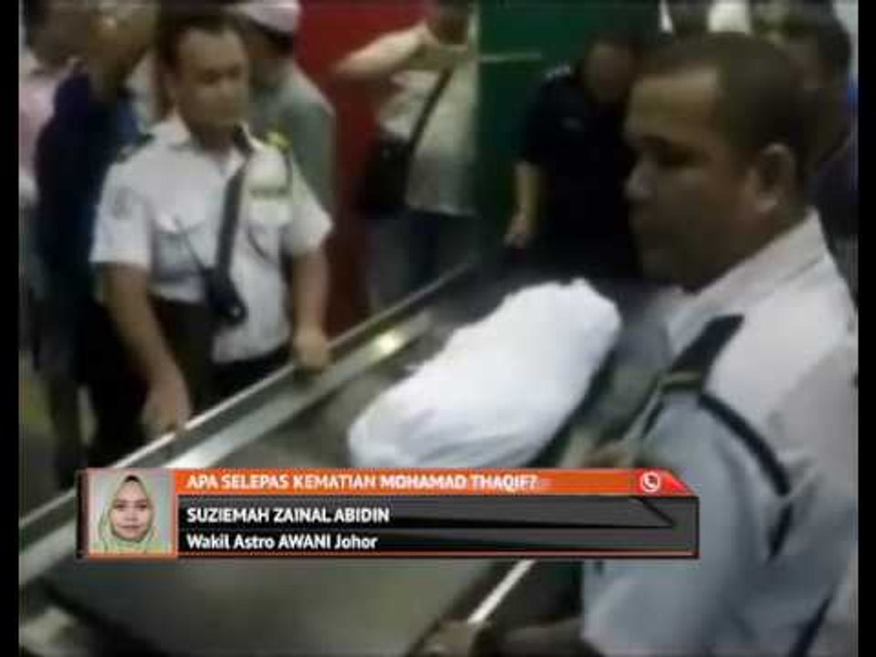 Apa selepas kematian Mohamad Thaqif?