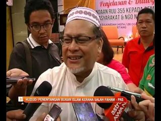Hudud: Penentangan bukan Islam kerana salah faham - PAS