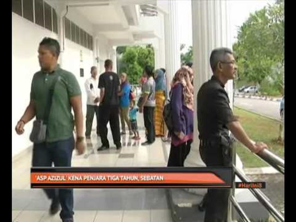 'ASP Azizul' kena penjara tiga tahun, sebatan