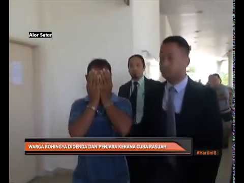 Warga Rohingya didenda dan penjara kerana cuba rasuah