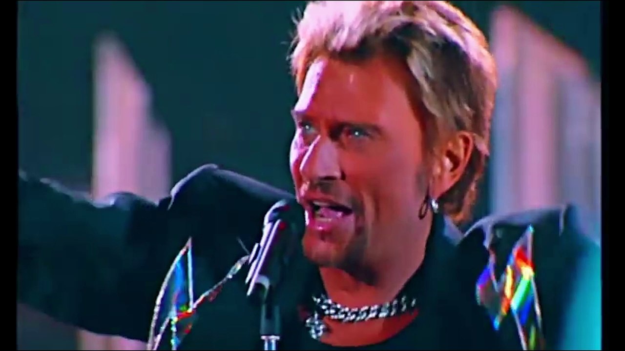 Johnny Hallyday bête de scène