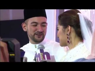 Sharnaaz Ahamd & Noor Nabila sah bergelar suami isteri