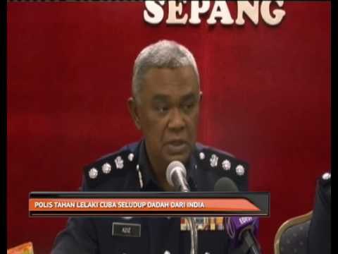 Polis tahan lelaki cuba seludup dadah dari India