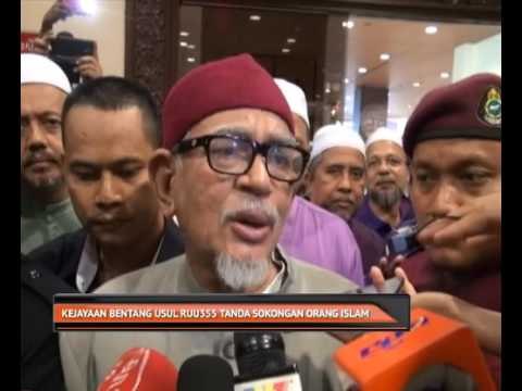 Kejayaan bentang usul RUU355 tanda sokongan orang Islam