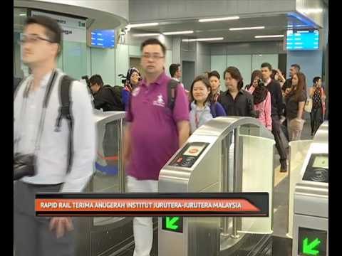 Rapid Rail terima anugerah institut jurutera-jurutera Malaysia