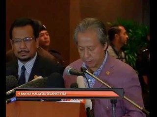 9 rakyat Malaysia selamat tiba