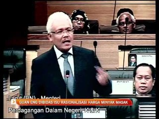 Lim Guan Eng dibidas isu rasionalisasi harga minyak masak