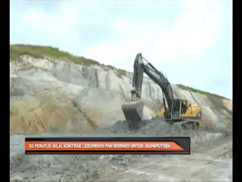 30 peratus nilai kontrak Lebuhraya Pan Borneo untuk bumiputera