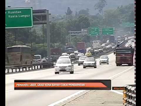 Pemandu Uber, Grab kena bayar cukai pendapatan