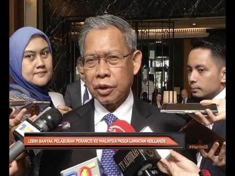 Lebih banyak pelaburan Perancis ke Malaysia pasca lawatan Hollande
