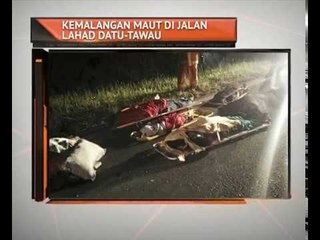 Kemalangan maut di Jalan Lahat Datu-Tawau