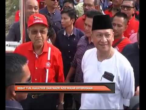 Debat Tun Mahathir dan Nazri Aziz wajar diteruskan