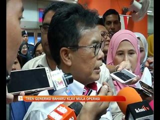 Tren generasi baharu KLAV mula operasi