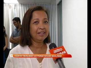 Hidayah muslimah uji pengetahuan muslimah