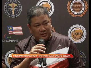 Program menyeluruh taruhan skuad karate negara