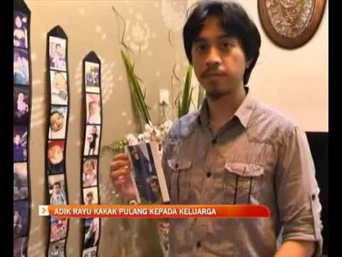 Adik rayu kakak pulang kepada keluarga