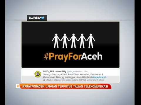 #PrayForAceh, jangan terputus talian telekomunikasi