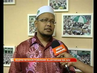 Download Video: Selepas setahun pemergian Allahyarham Nik Aziz