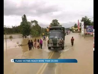 Flood victims reach more than 20,000