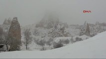 Nevşehir Kapadokya Kar Altında da Güzel