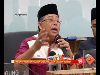 Agensi penguatkuasa diberi kuasa dakwa tonto